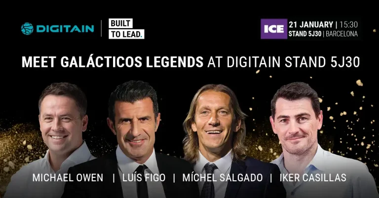 Digitain introduces Galácticos Legends on Day 2 of ICE Barcelona 2025