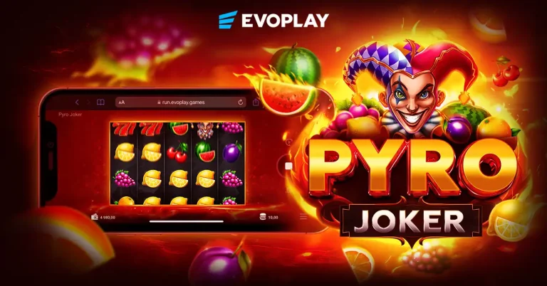 Evoplay ignites the reels with Pyro Joker’s fiery excitement