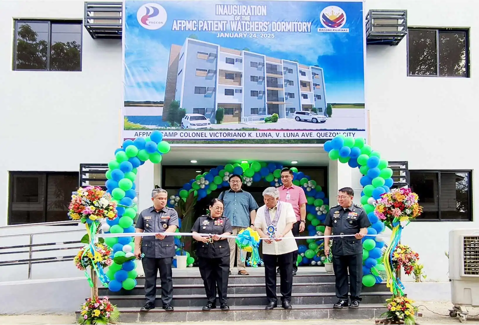 PAGCOR and AFPMC unveil PHP53.22M dormitory for patient caregivers