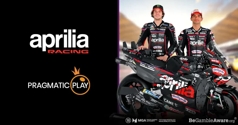 Pragmatic Play races ahead with Aprilia Racing MotoGP sponsorship