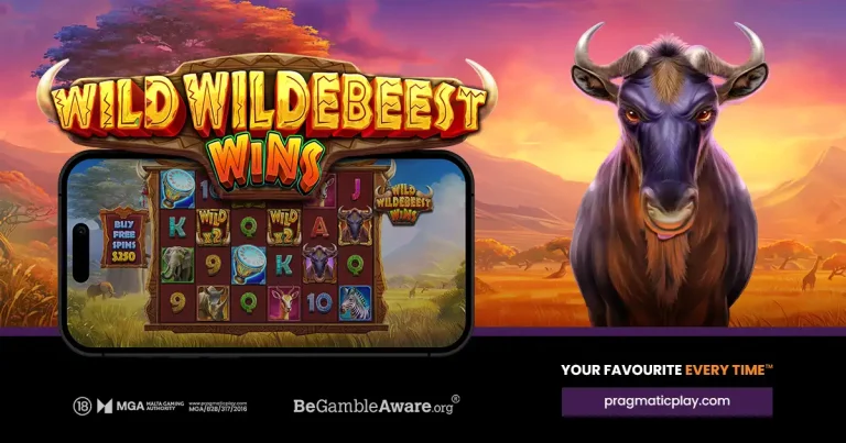 Pragmatic Play ventures into the Wild with Wildebeest Wins