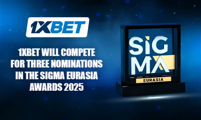 1xBet in the running for 3 categories at SiGMA Eurasia Awards 2025