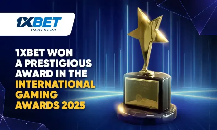 1xBet secures prestigious award at International Gaming Awards 2025