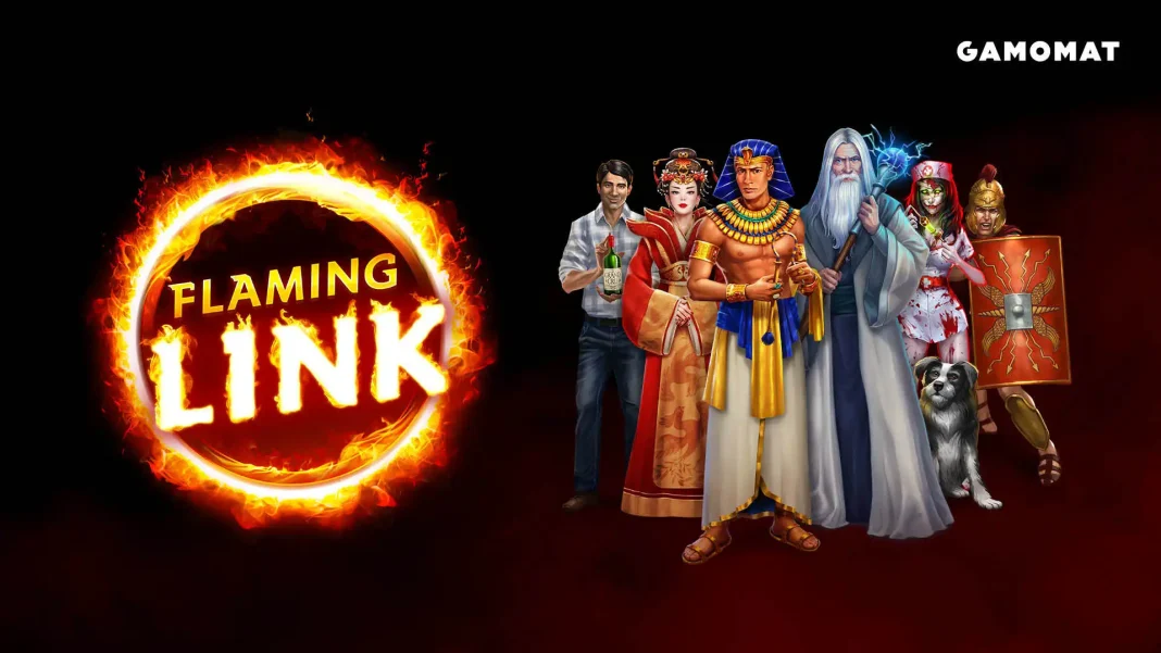 GAMOMAT unveils Flaming Link series featuring Ramses Book edition