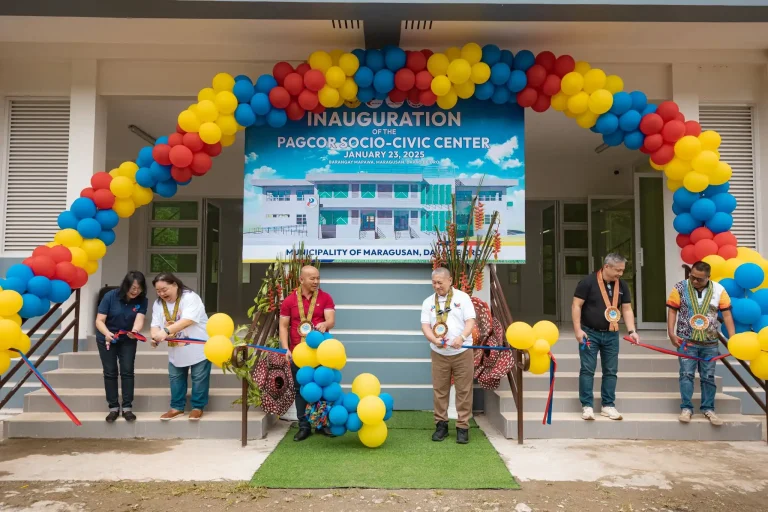 PAGCOR inaugurates 2 community centers in Davao de Oro