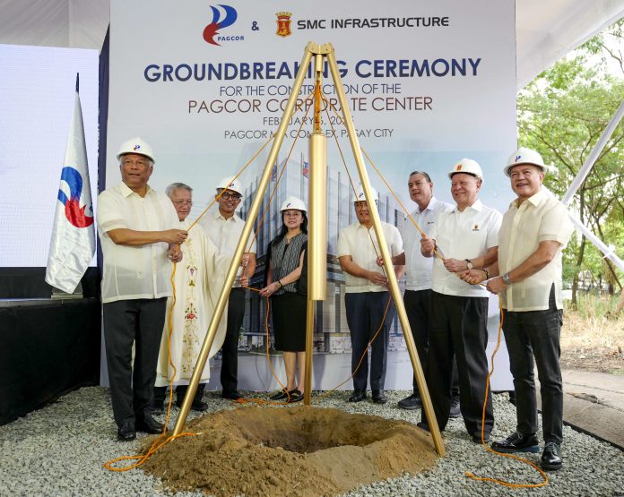 PAGCOR groundbreaking office Pasay City
