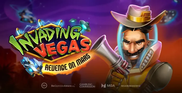 Play’n GO launches cosmic clash with Invading Vegas: Revenge on Mars