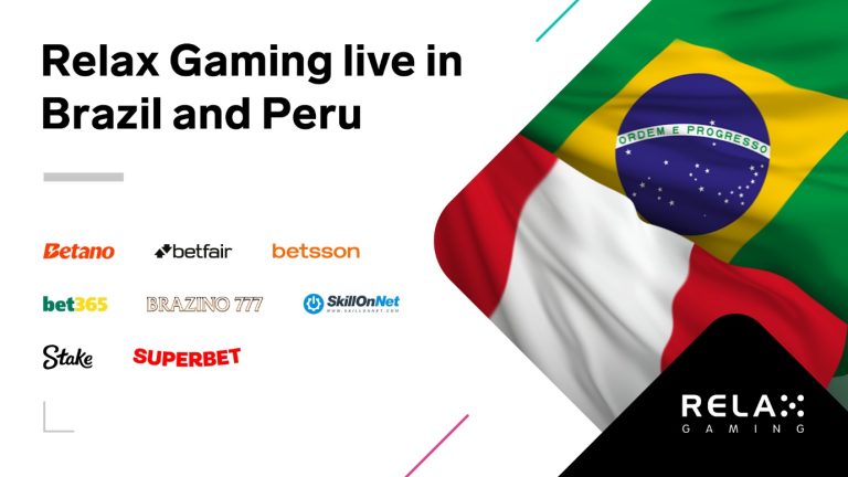 Relax Gaming expands further into Latin America with entrances in Brazil and Peru