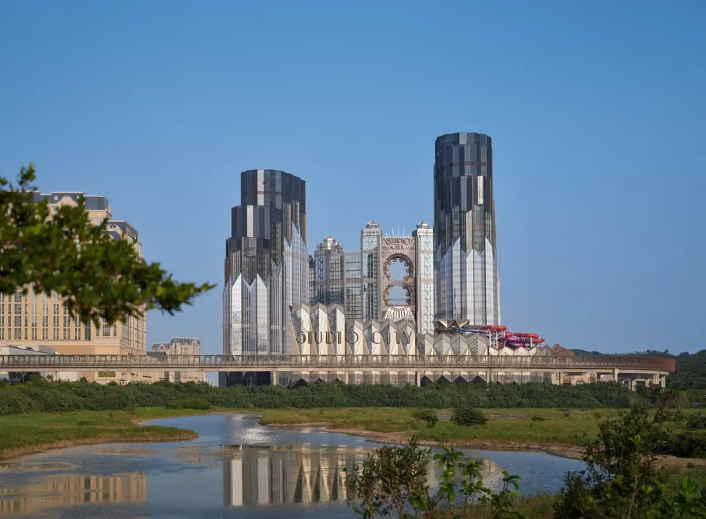 Melco Resorts receives global recognition for leading Corporate Sustainability initiatives Studio City Epic Tower, Melco Resorts, Macau