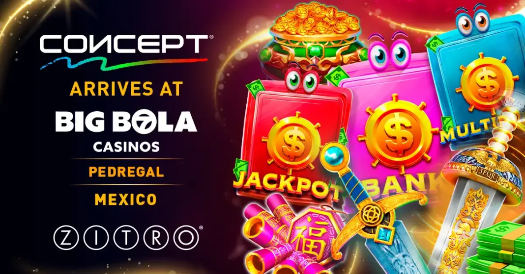 ZITRO rolls out CONCEPT cabinets at Big Bola Casinos Pedregal