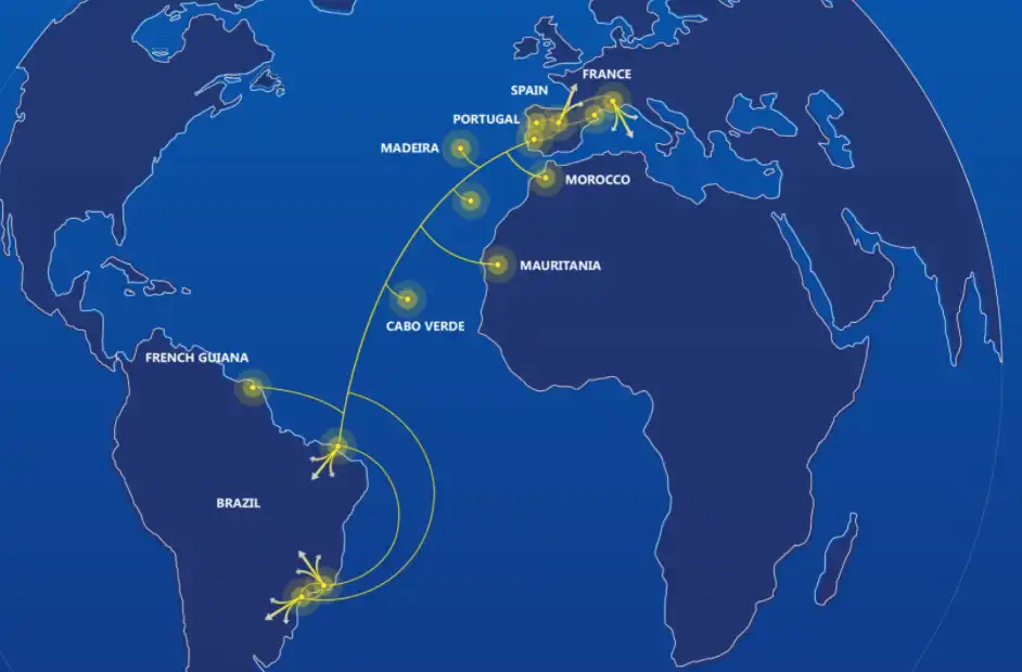 Continent 8 joins SBC Summit Rio 2025 to highlight cybersecurity strategies in Brazil's iGaming sector ellalink-cable-system, Brazil to Portugal