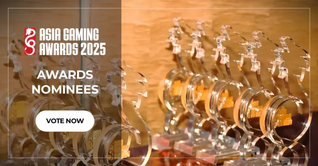 Asia Gaming Awards 2025 shortlist
