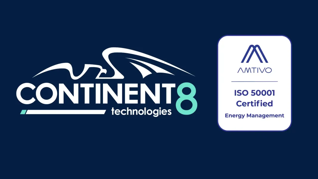 Continent 8 secures ISO 50001 certification for its data centres