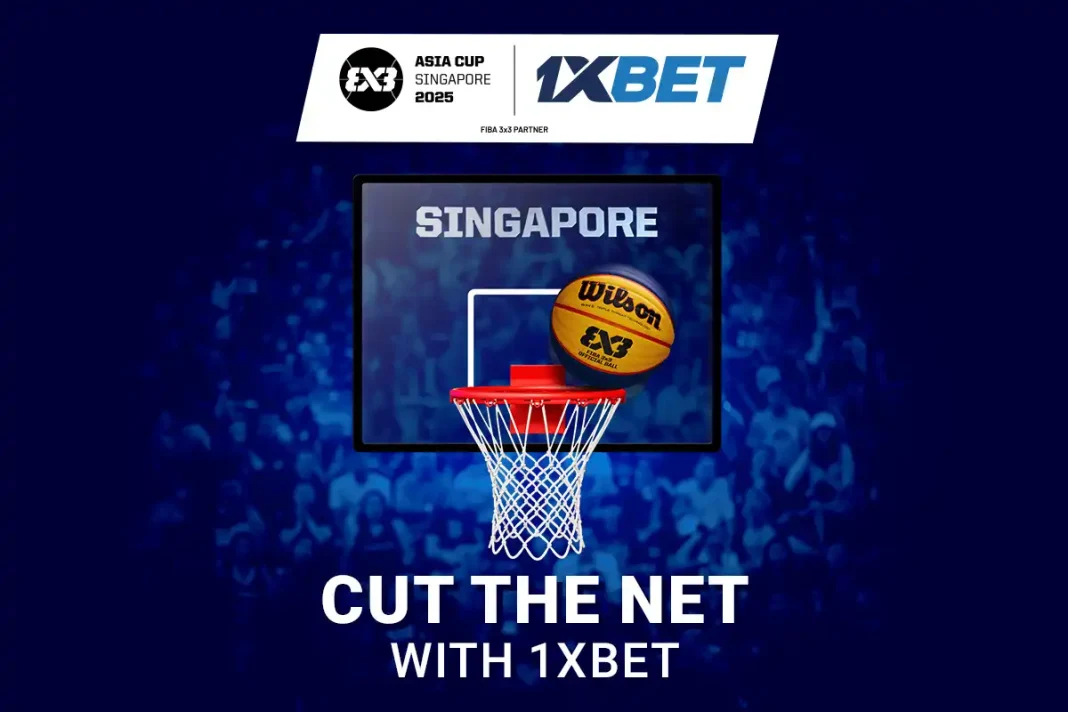 FIBA global partner 1xBet unveils the 3x3 Asia Cup 2025 preview
