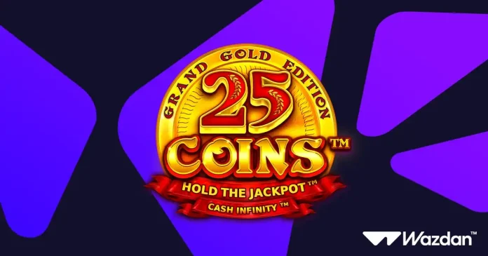 Wazdan enriches Coins series with the launch of 25 Coins Grand Gold Edition