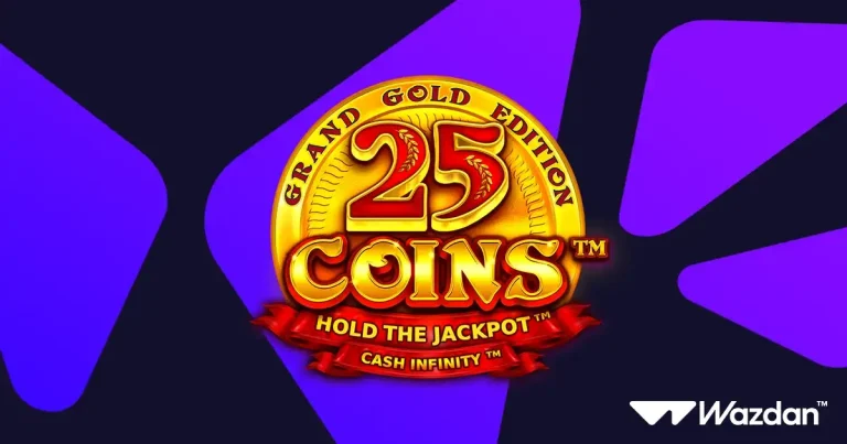 Wazdan enriches Coins series with the launch of 25 Coins Grand Gold Edition