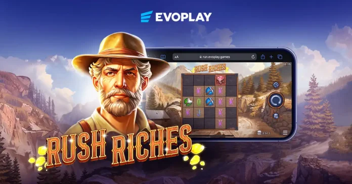 Evoplay releases Rush Riches, an engaging new mining-themed game