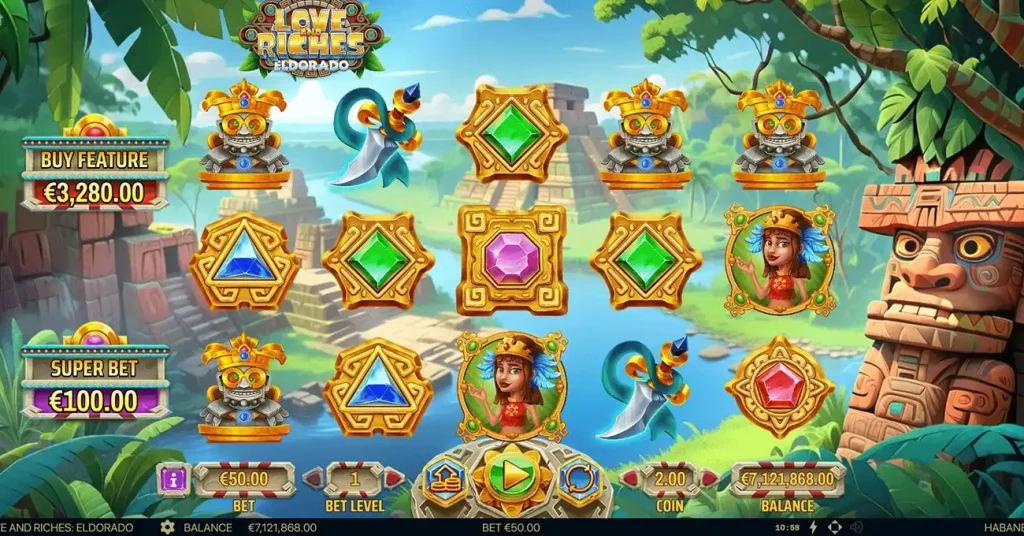 Habanero discovers hidden riches in Love and Riches: Eldorado Habanero unveils golden treasures in Love and Riches Eldorado