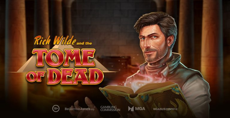 Play’n GO revives the legend Rich Wilde in the Tome of Dead adventure