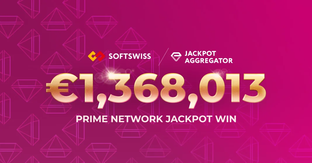 SOFTSWISS Prime Network Jackpot surges to €1.37M in latest draw