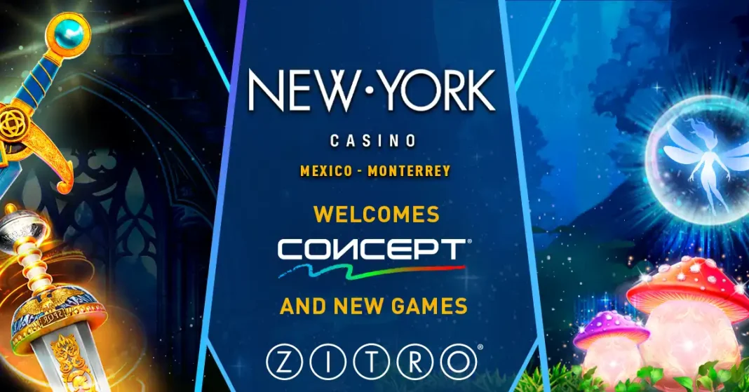 ZITRO launches innovative CONCEPT cabinet line at New York Casino in Mexico