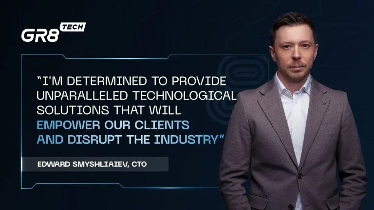GR8 Tech appoints Edward Smyshliaiev as new CTO to strengthen technology leadership