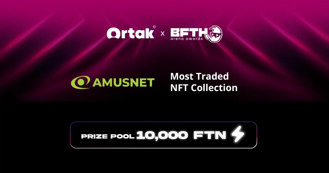 Amusnet sponsors Traded NFT Collection at the Ortak x B.F.T.H. Arena Awards 2025