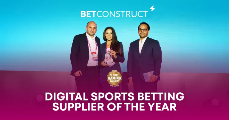 BetConstruct secures best Digital Sports Betting Supplier at the Global Gaming Awards Asia-Pacific 2025
