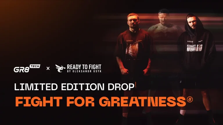 GR8 Tech launches ‘Fight for Greatness’ limited-edition athletic collection