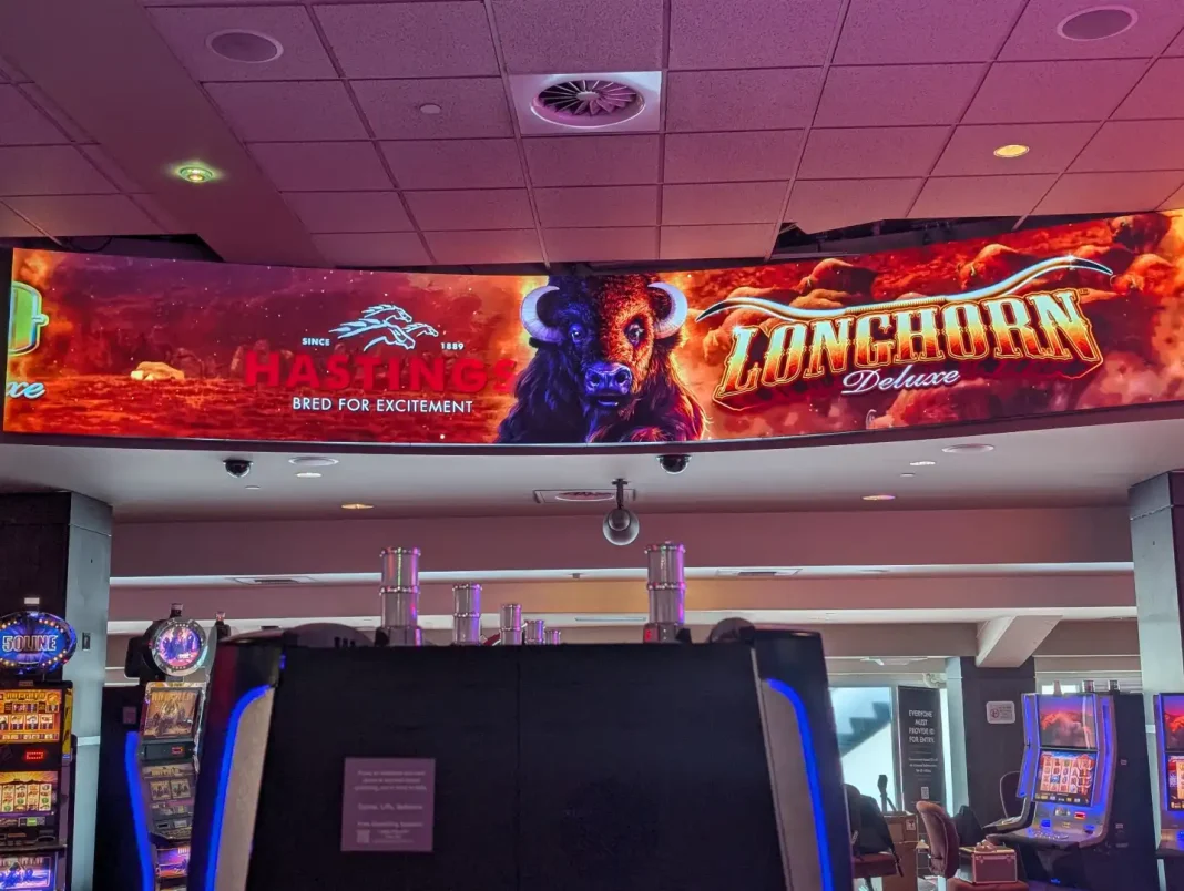 JCM Global debuts first digital signage solution for BCLC at Hastings Racecourse & Casino