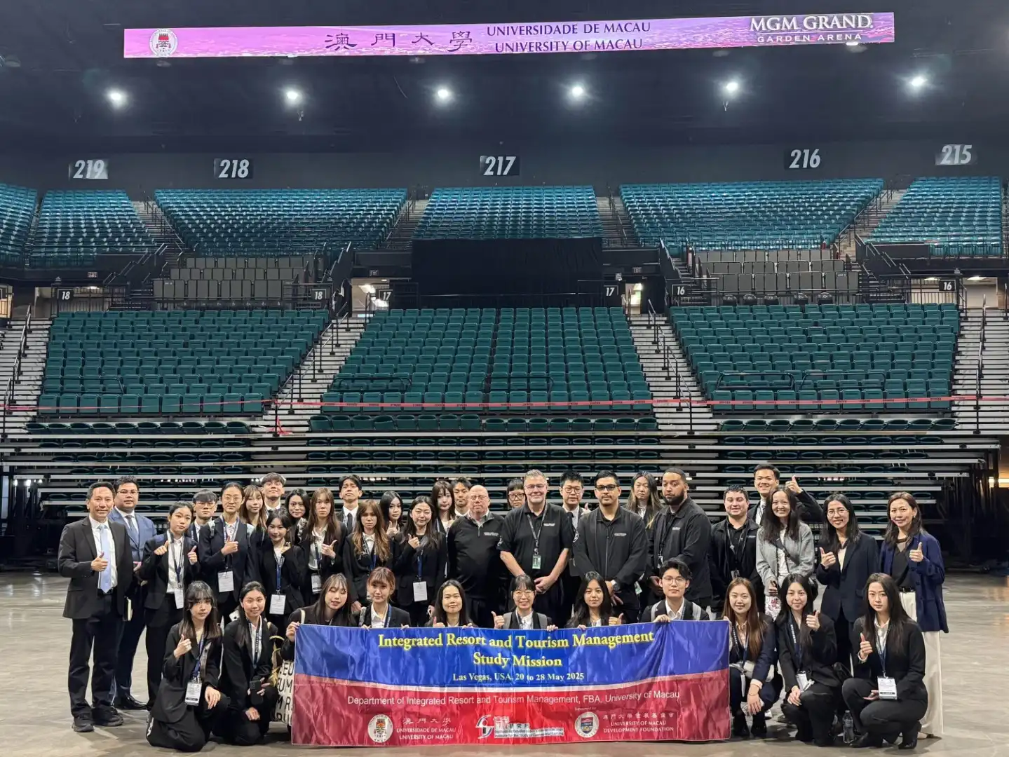 MGM backs UM students in educational visit to Las Vegas resorts