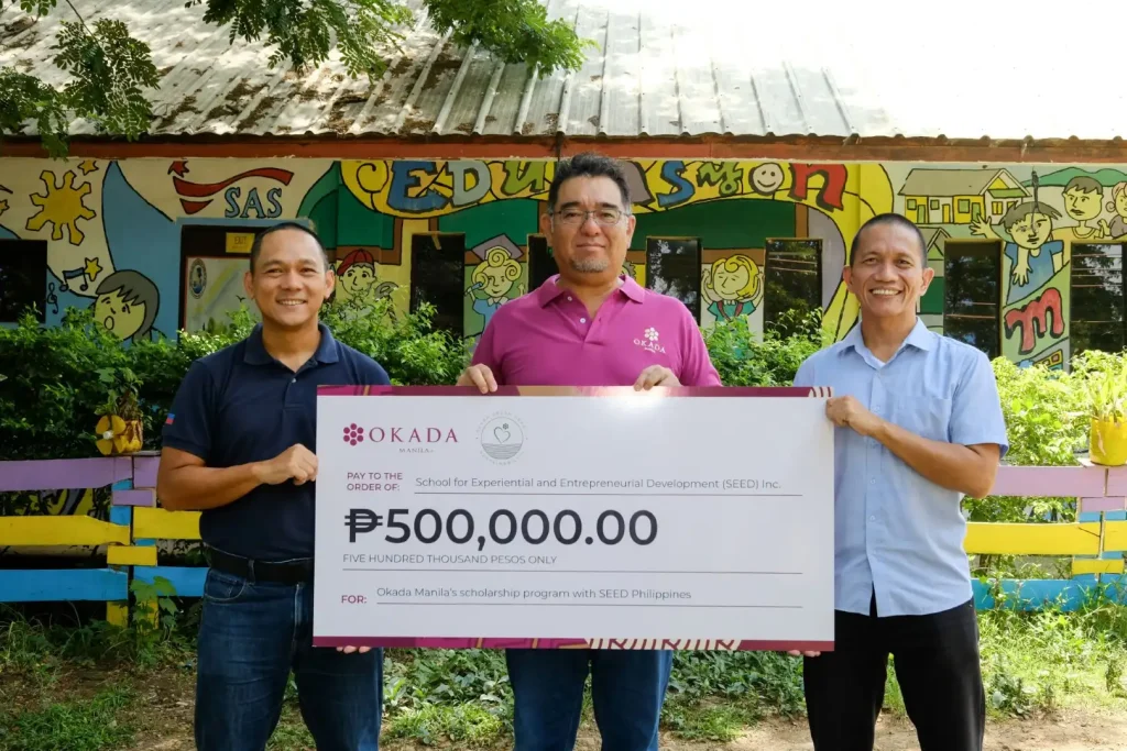 Okada Manila and SEED Philippines unite to empower students in agriculture Okada Manila and SEED Philippines unite to empower students in agriculture
