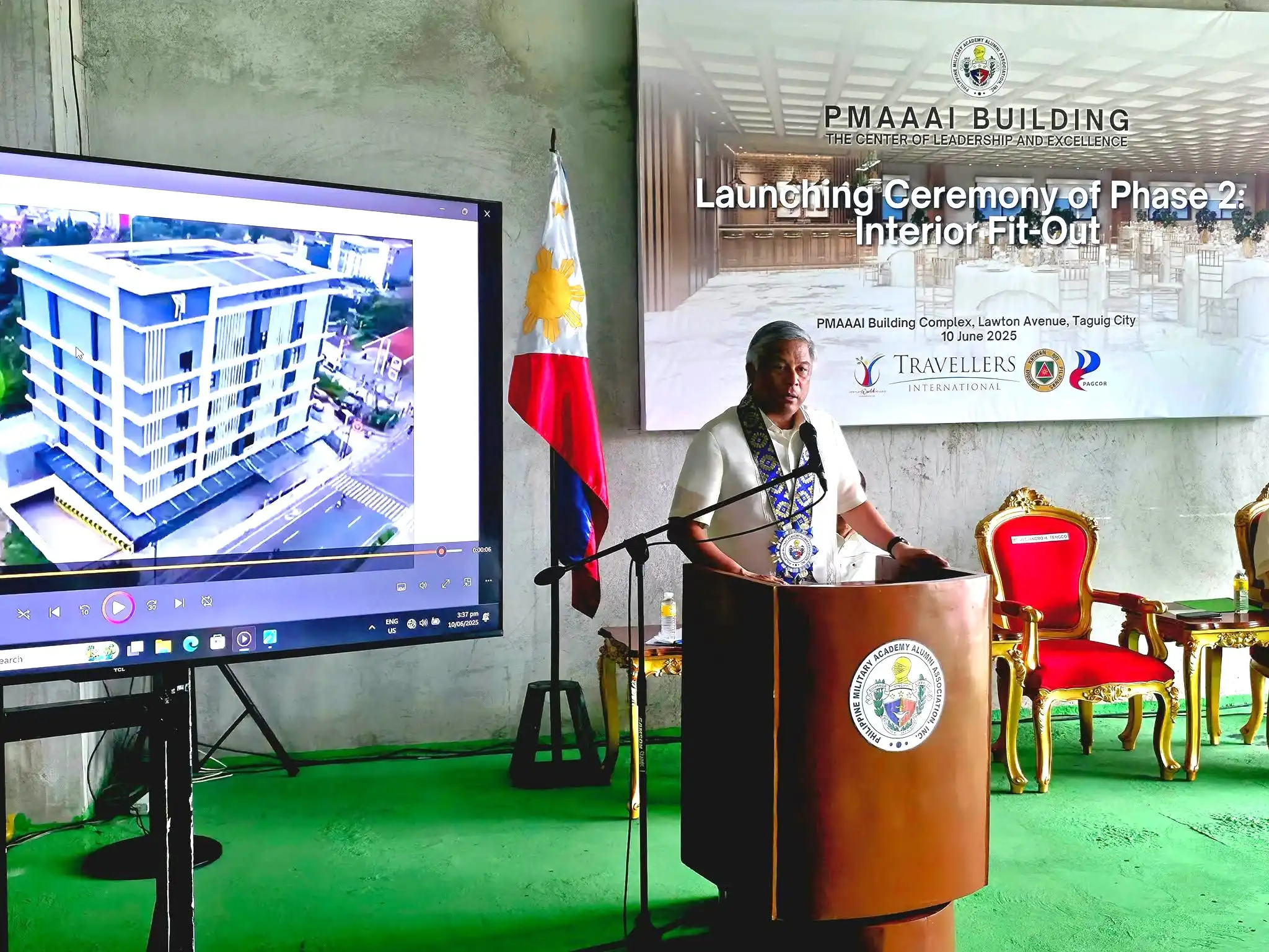PAGCOR Chairman leads groundbreaking of PMAAAI facility's 2nd phase expansion PAGCOR