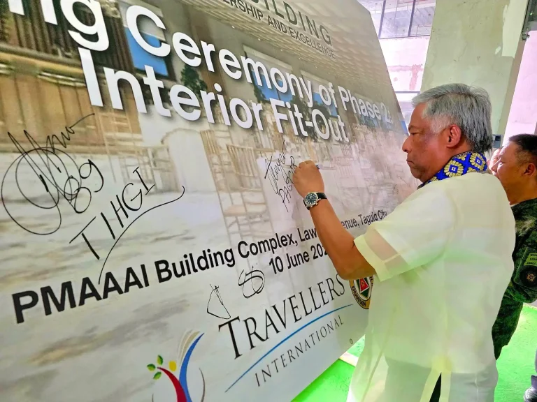 PAGCOR Chairman leads groundbreaking of PMAAAI facility’s 2nd phase expansion