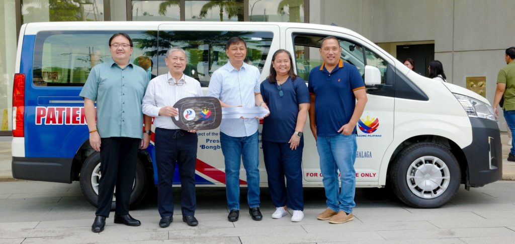 PAGCOR donates 10 Patient Transport Vehicles to LGUs and state university