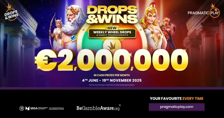 Pragmatic Play introduces exciting Wheel Drops for bigger wins