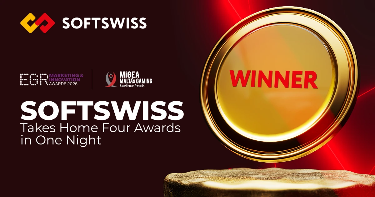 SOFTSWISS triumphs in 4 categories at EGR and Malta Awards 2025