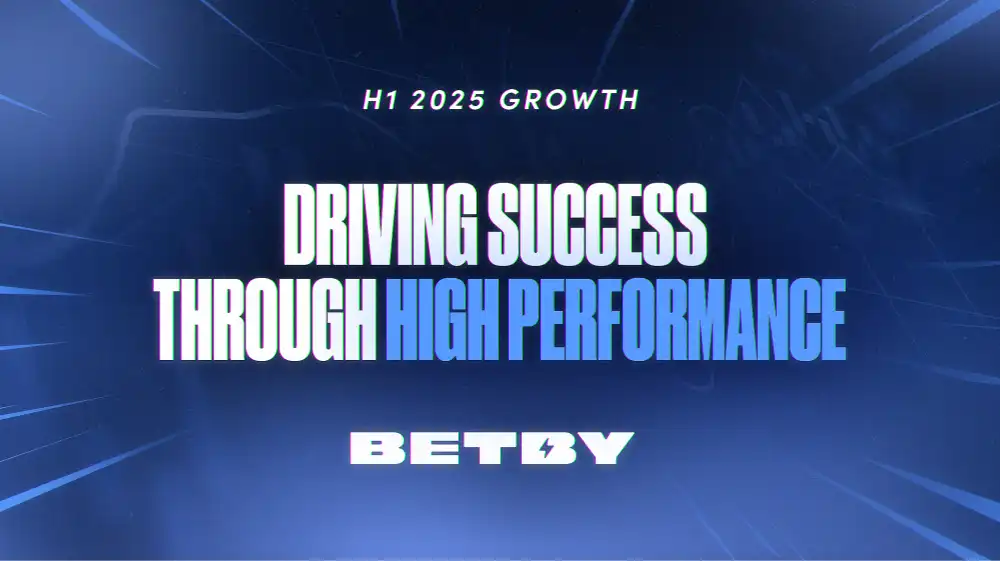 BETBY reports strong 1H25 growth across sportsbook and proprietary games suite