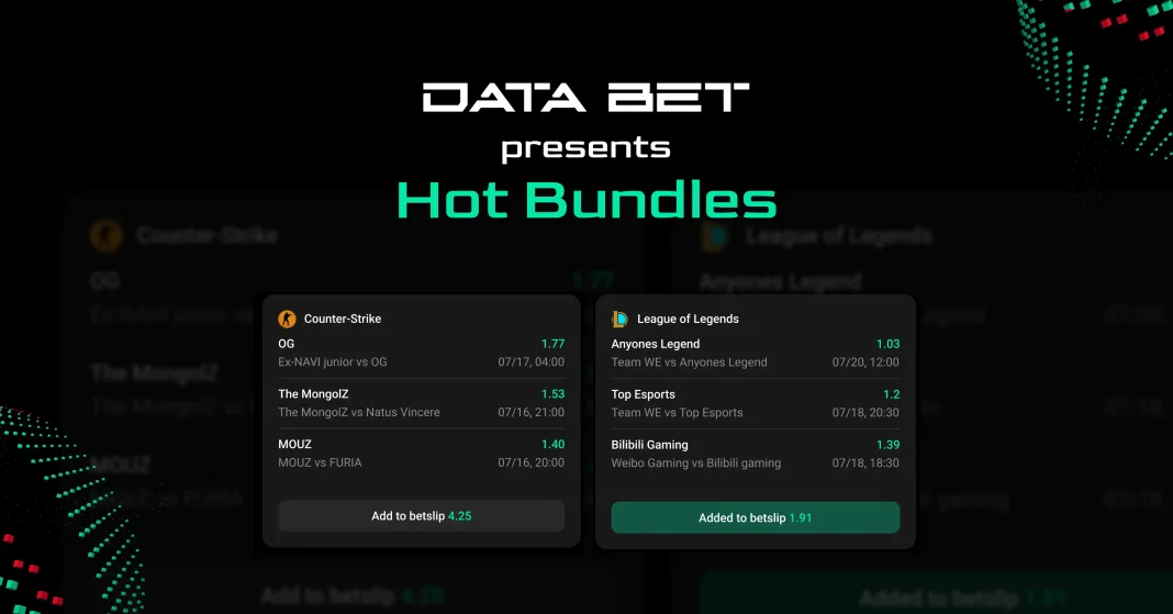 DATA.BET launches Hot Bundles tool designed to drive express betting revenue