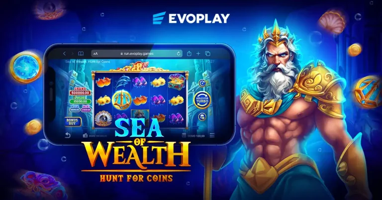 Evoplay dives into an underwater adventure with Sea of Wealth: Hunt for Coin