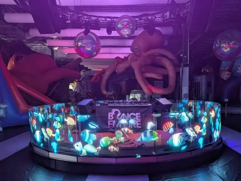 JCM Global enhances Bounce Empire’s visual with curved CLEAR display DSS installation