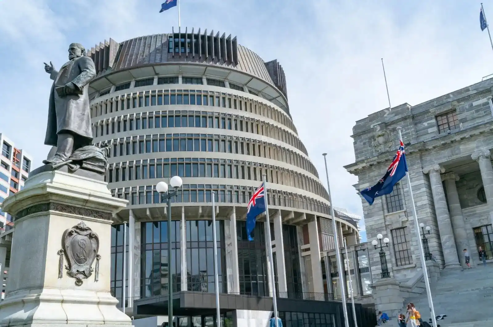 Daily Asia Gaming eBrief: New Zealand presents Online Casino Gaming Bill New Zealand, Government building