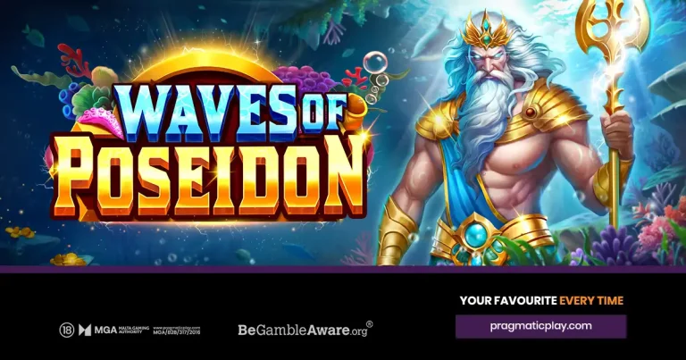 Pragmatic Play expands Greek mythology portfolio with Waves of Poseidon