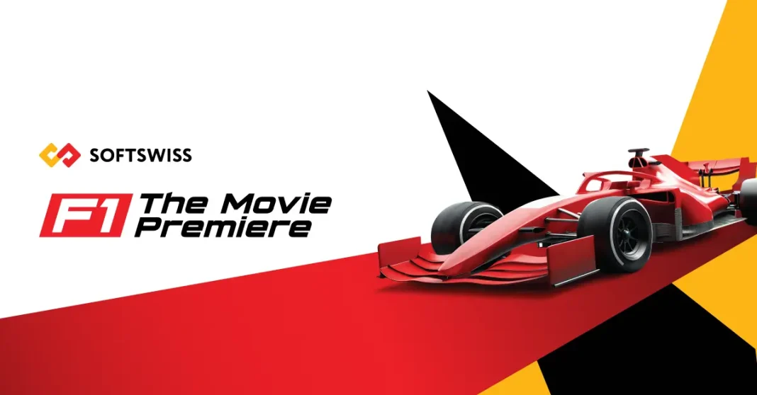 SOFTSWISS supports F1 The Movie, highlighting excellence in performance and innovation