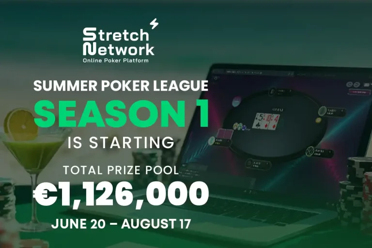 Stretch Network debuts Summer Poker League with €1,1M prize pool
