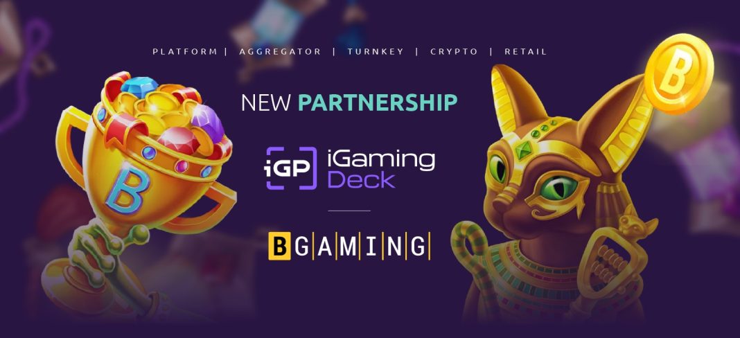 iGP boosts iGaming Deck content via BGaming integration