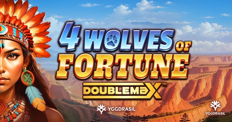 Yggdrasil releases 4 Wolves of Fortune with popular GEM DoubleMax