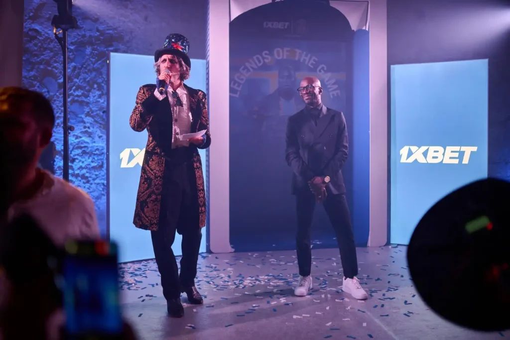 1xBet celebrates legends' night in Lisbon, featuring football royalty & musical legends