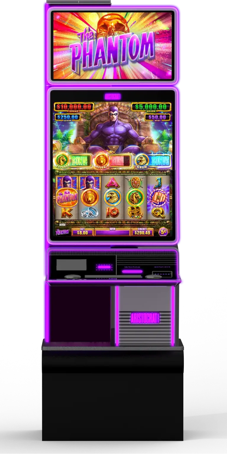 Aristocrat Gaming launches The Phantom slot game in celebration of 90 years of comic book legacy