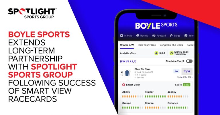 BOYLE Sports renews Spotlight Sports Group partnership after Smart View success